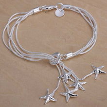 Beautiful silver bracelets bangles with three rose men bracelet accessories HBH 29 MP