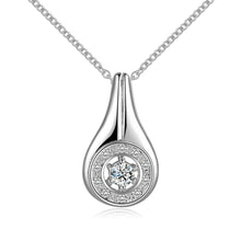 Beautiful silver choker necklace Inlaid Stone Heart gros collier femme accessories173 MP