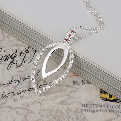 Beautiful silver choker necklace Inlaid Stone Heart gros collier femme accessories173 MP