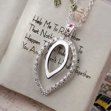 Beautiful silver choker necklace Inlaid Stone Heart gros collier femme accessories173 MP