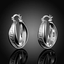 Beautiful silver earings Bridging shelf clip brincos de festa bijoux femme 672 MP