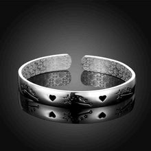 925 Sterling Silver friendship bangle Drip meteor women bracelet bijoux HBB 79 MP