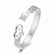 925 Sterling Silver friendship bangle Drip meteor women bracelet bijoux HBB 79 MP