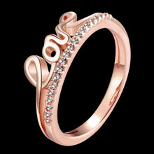 18K Gold Plating rings love aneis MP