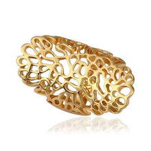 18K Gold Plated rings yellow Mesh ring men prices in euros194 MP