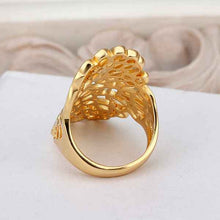 18K Gold Plated rings yellow Mesh ring men prices in euros194 MP