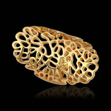 18K Gold Plated rings yellow Mesh ring men prices in euros194 MP