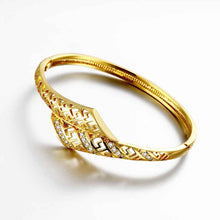 Austrian Crystal Hollow stripe geometry men bracelet jewerly accessories MP