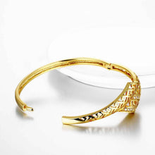 Austrian Crystal Hollow stripe geometry men bracelet jewerly accessories MP
