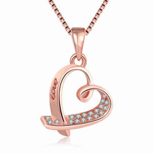 Austrian Crystal necklaces pendants Hollow irregular heart patek jewerly accessories MP