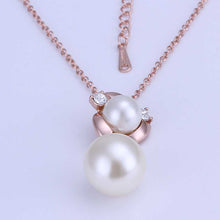 acessorios para mulher necklaces twin pear collares populares floating charms 5 MP
