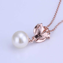 acessorios para mulher necklaces twin pear collares populares floating charms 5 MP
