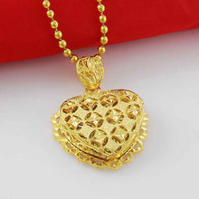 24k gold plated choker necklace heart exo collier femme joias265 MP