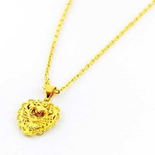 24k gold plated choker necklace heart exo collier femme joias265 MP