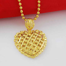 24k gold plated choker necklace heart exo collier femme joias265 MP