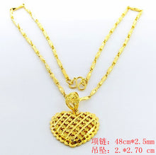 24k gold plated choker necklace heart exo collier femme joias265 MP