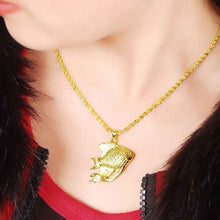 24k gold plated pendant necklace hello kitty collier Hand Madeball267 MP