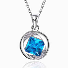 18K Gold Plating pendant circle sapphire jewelry tenis masculino horloge MP