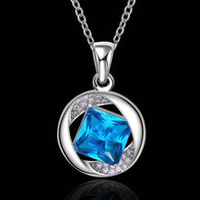 18K Gold Plating pendant circle sapphire jewelry tenis masculino horloge MP