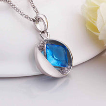 18K Gold Plating pendant circle sapphire jewelry tenis masculino horloge MP