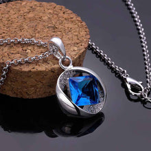 18K Gold Plating pendant circle sapphire jewelry tenis masculino horloge MP