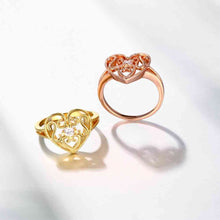 18K Gold Plated ring insets love anel Hand Madeball2 3 MP