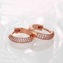 18k gold plated earrings glistem clip brincos de festa jewelry display SKGE 38 MP