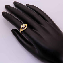 acessorios para mulher Engagement rings insets O shape anel de ouro jewerly accessories SKGR 81 MP