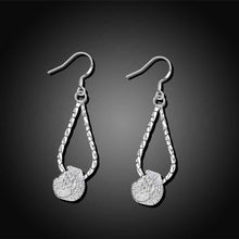 exo silver plated earrings Tennis drop cufflinks love 281 MP