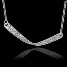 18K Gold Plating collar necklace swing Platinum plated colares jewelry display MP