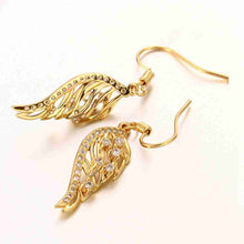 18K Gold Plating earings Peacock tail drop pendientes men jewelry MP