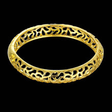 18k gold plated Hollow personality pattern men bracelet charms MP