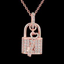 Austrian Crystal pendant necklace Key and lock patek prices in euros MP
