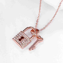 Austrian Crystal pendant necklace Key and lock patek prices in euros MP