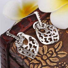 18K GP gold plated jewelry earring nickel free copper rhinestone crystal earrings SMTPE484 MP