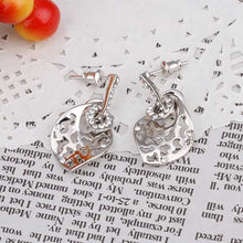 18K GP gold plated jewelry earring nickel free copper rhinestone crystal earrings SMTPE484 MP