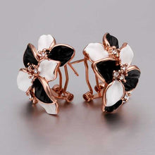 18K GP gold plated jewelry earring nickel free copper rhinestone crystal earrings SMTPE472 MP