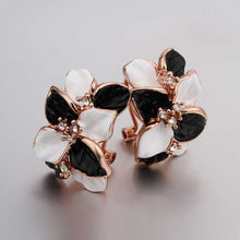 18K GP gold plated jewelry earring nickel free copper rhinestone crystal earrings SMTPE472 MP