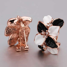 18K GP gold plated jewelry earring nickel free copper rhinestone crystal earrings SMTPE472 MP