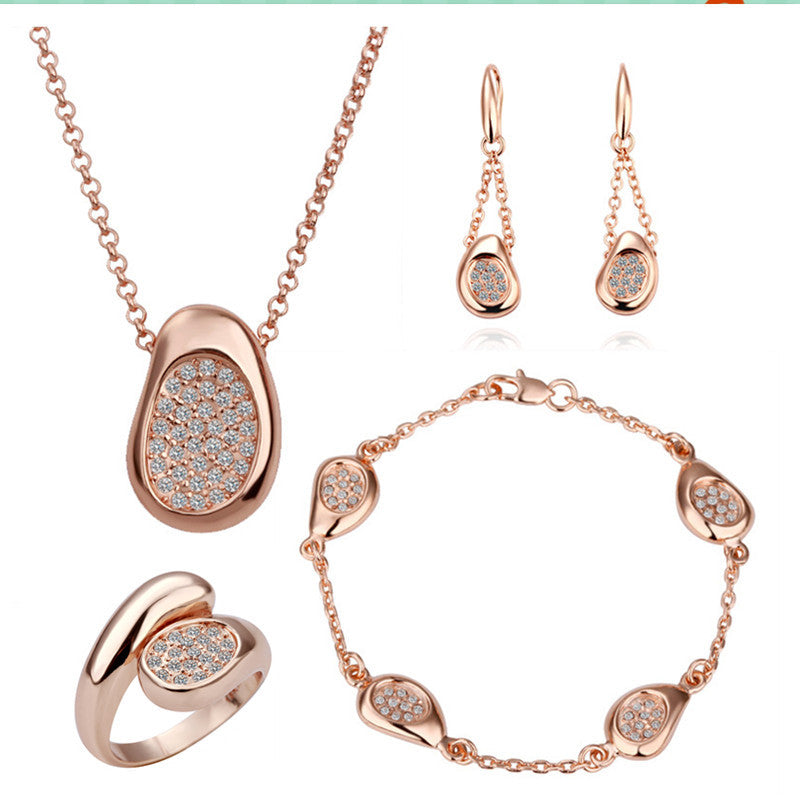 18K Gold Plating jewelry set bijoux women SMTPS147 MP