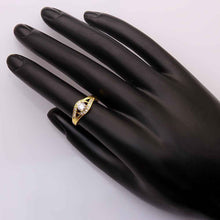 18K Gold Plated zircon jewelry insets Lips ring anillos lord of the ringsSKGR 8 MP