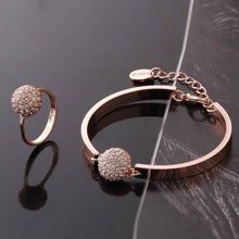 Austrian Crystal jewelry sets Curd phase Jewelry European Style SMTPS4 3 MP