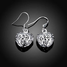 925 silver earing 925 silver jewelry Small Solid Heart earting 21 MP