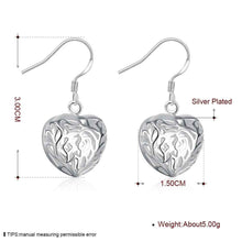 925 silver earing 925 silver jewelry Small Solid Heart earting 21 MP