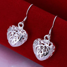 925 silver earing 925 silver jewelry Small Solid Heart earting 21 MP