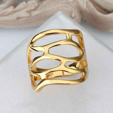 18k gold plated ring gold pierced anillos bear wedding jewelry 532 MP