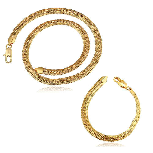 Austrian Crystal jewelry sets collar snake chain necklacebracelet floating charms SMTPS4 7 MP