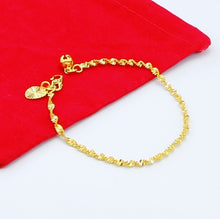 24K GP Gold Plated Mens Jewelry Bracelet Yellow Gold Golden Bracelet Bangle YHDH 26 MP