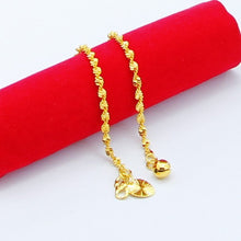 24K GP Gold Plated Mens Jewelry Bracelet Yellow Gold Golden Bracelet Bangle YHDH 26 MP