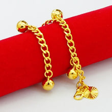 24K GP Gold Plated Mens Jewelry Bracelet Yellow Gold Golden Bracelet Bangle YHDH 31 MP